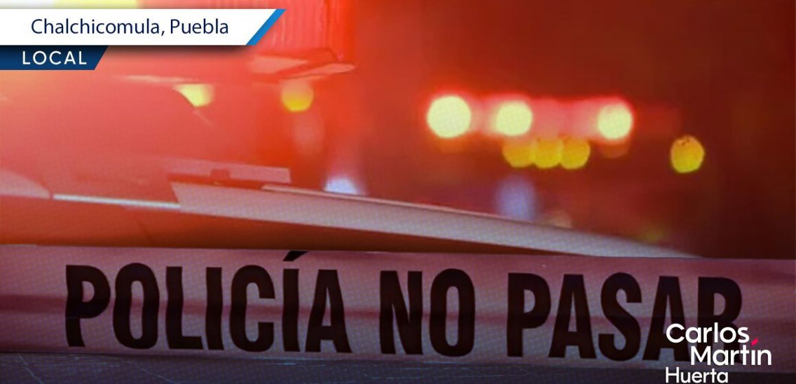 Cuatro sujetos en moto atacan a conductor en Chalchicomula