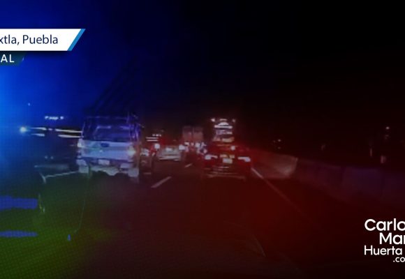 Muere una persona atropellada a la altura de Xoxtla