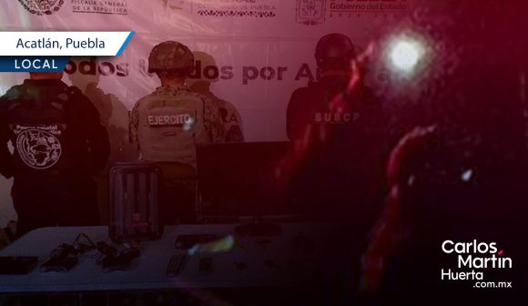 Limpia en el Cereso de Acatlán; decomisan desde pantallas hasta armas punzocortantes