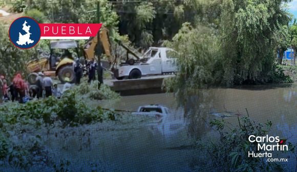 Localizan el cuerpo del policía de Ocoyucan arrastrado por el Río Atoyac