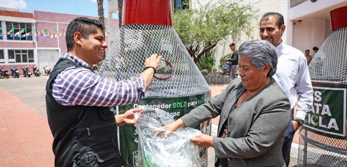 Omar Muñoz impulsa campaña “Cuautlancingo Rescata-Cicla”