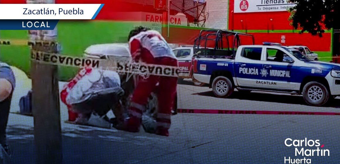 Asesinan a balazos a hombre a las afueras de un 3B en Zacatlán