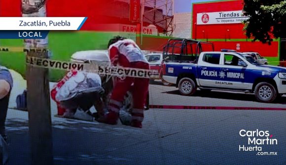 Asesinan a balazos a hombre a las afueras de un 3B en Zacatlán