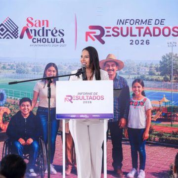 Con resultados en seguridad y obras, Lupita Cuautle presenta informe trimestral en San Antonio Cacalotepec