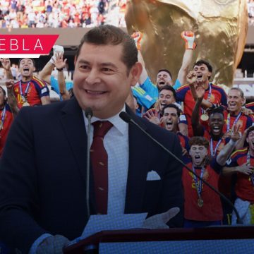 Alejandro Armenta anuncia evento de conmemoración por el partido de España en Puebla