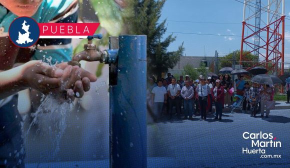 Garantizan agua potable para familias de Santa Catarina tras acuerdo con Agua de Puebla, SOAPAP y Ayuntamiento