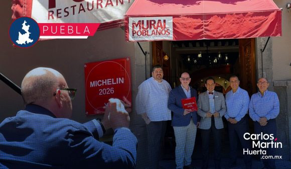 Entregan placas Michelin 2026 a restaurantes poblanos reconocidos