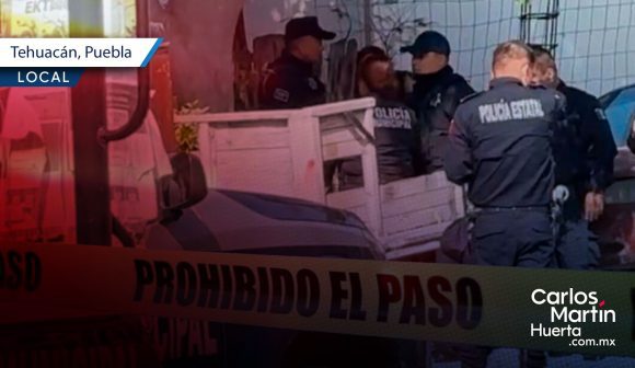 Localizan cuerpo en batea de camioneta en Tehuacán; autoridades investigan
