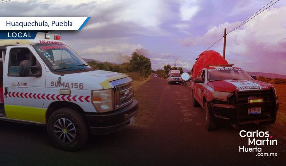 Hombre pierde la vida a bordo de su motocicleta en Huaquechula