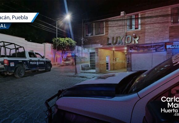 Hallan sin vida a hombre en habitación de hotel en Tehuacán