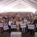 Omar Muñoz entrega 845 calentadores solares más a familias de Cuautlancingo