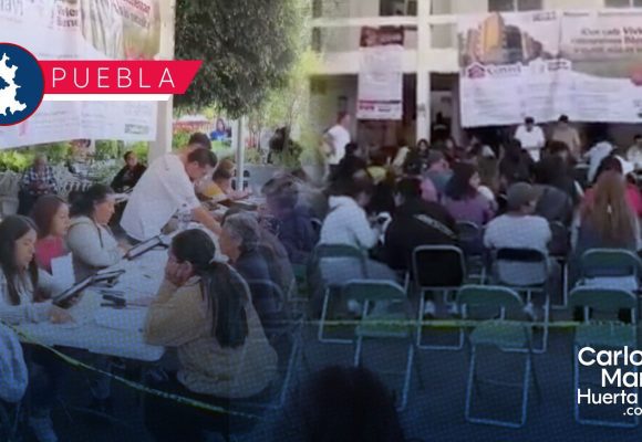 Suspenden registro al programa Vivienda para el Bienestar en San Baltazar Campeche por fallas en sistema