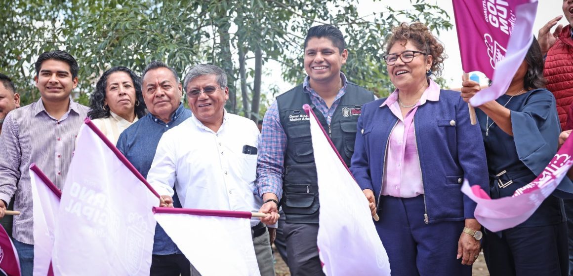 Omar Muñoz inicia la construcción de la nueva Estancia de Día en San Jacinto