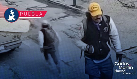 Abuelito impide asalto y golpea a delincuente con sombrilla en la 32 Norte
