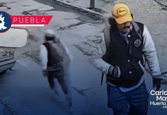 Abuelito impide asalto y golpea a delincuente con sombrilla en la 32 Norte