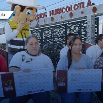 Modernizan Central de Abasto Huixcolotla con programa de Obra Comunitaria