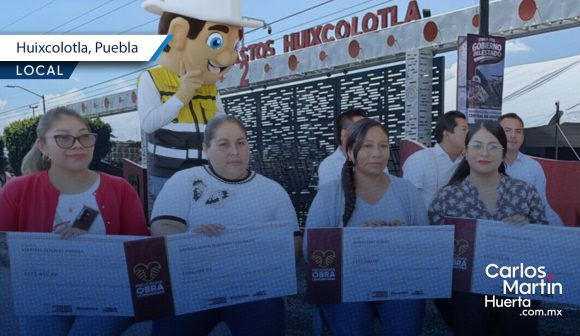 Modernizan Central de Abasto Huixcolotla con programa de Obra Comunitaria