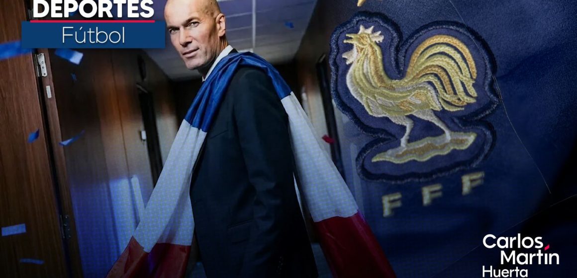 Zinedine Zidane es el nuevo director técnico de la Selección de Francia