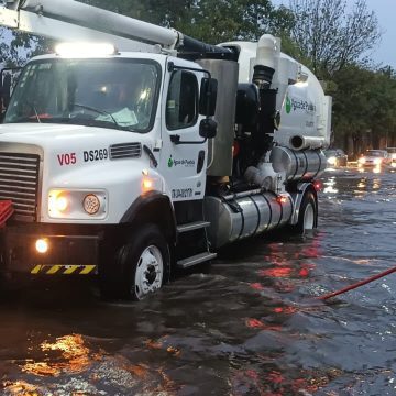 agua de Puebla Agua de Puebla avanza en desazolve de drenaje para prevenir inundaciones por lluvias