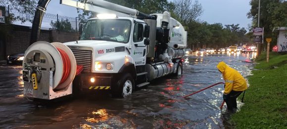agua de Puebla Agua de Puebla avanza en desazolve de drenaje para prevenir inundaciones por lluvias