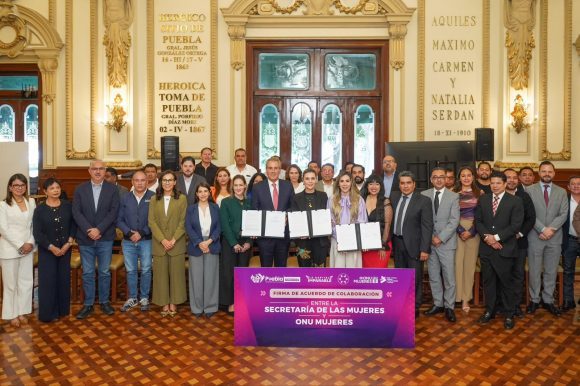 Pepe Chedraui firma alianza con ONU Mujeres para fortalecer la Agenda Municipal de Cuidados en Puebla