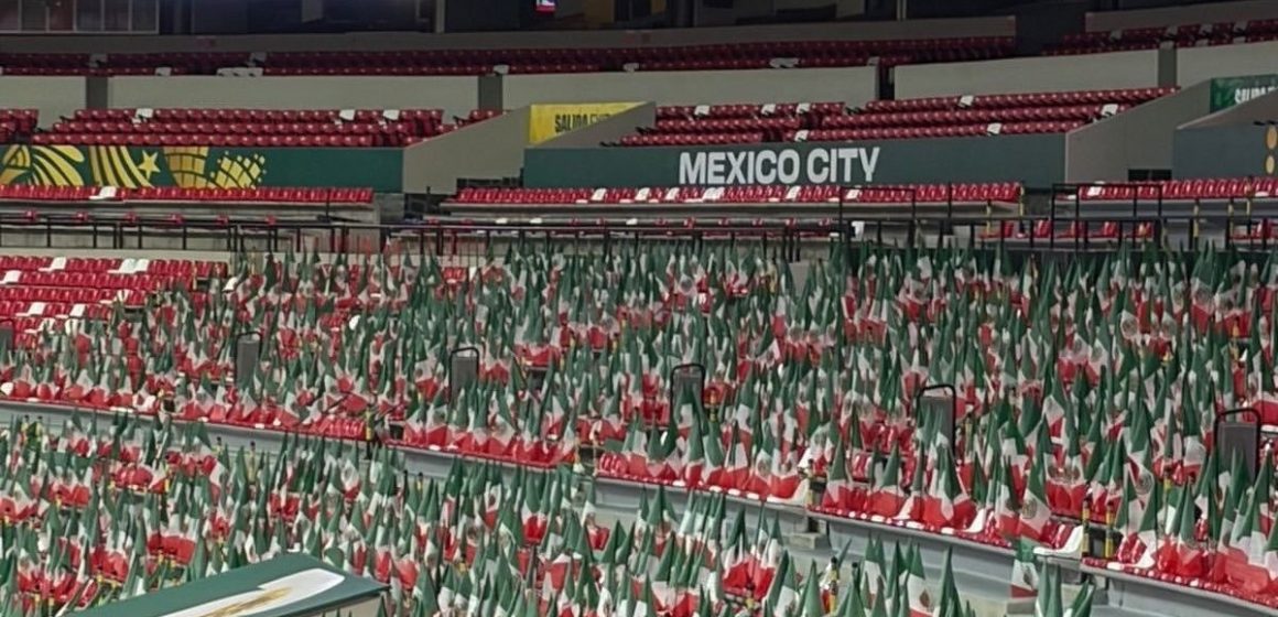 Estadio Azteca se pintará de verde, blanco y rojo para apoyar a México ante Inglaterra