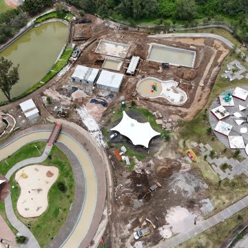 Flor del Bosque tendrá zoológico, área acuática y cabañas; proyecto avanza 60% en Puebla