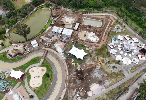 Flor del Bosque tendrá zoológico, área acuática y cabañas; proyecto avanza 60% en Puebla