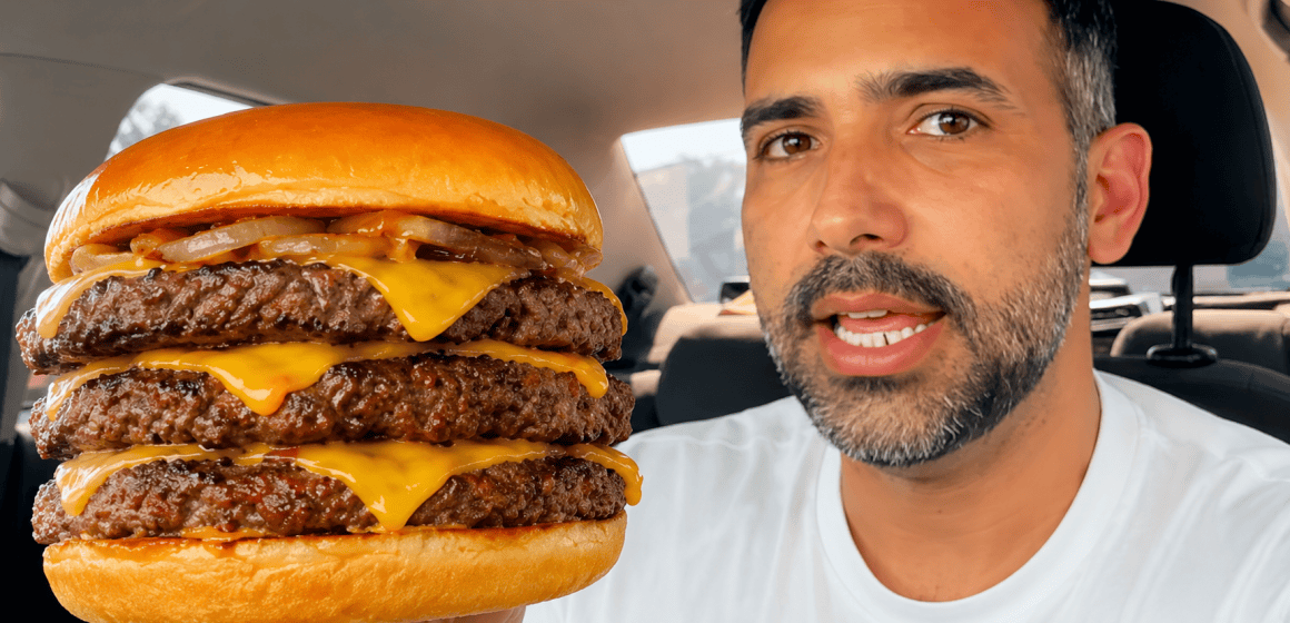 hamburguez Hamburguesa triple desata polémica: la historia de la primera cita que dividió TikTok