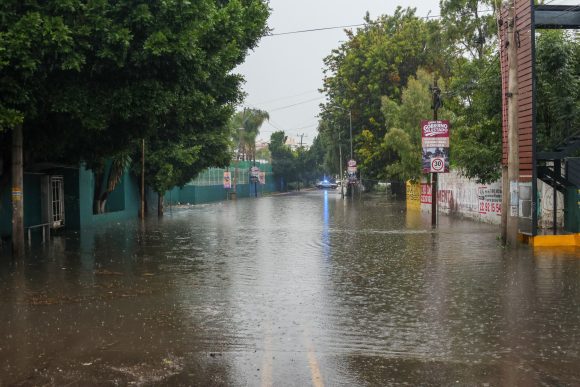 Tormenta colapsa Puebla: Reportan inundaciones, árboles caídos y rescates