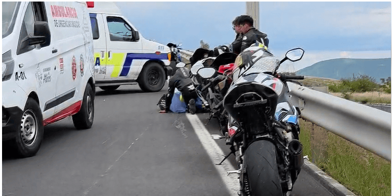 mottociclita Un motociclista fallece tras trágico accidente en la autopista Siglo XXI