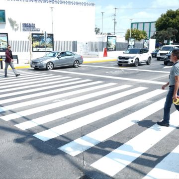 Programa Entornos de Movilidad Segura alcanza 60% de avance en Puebla capital