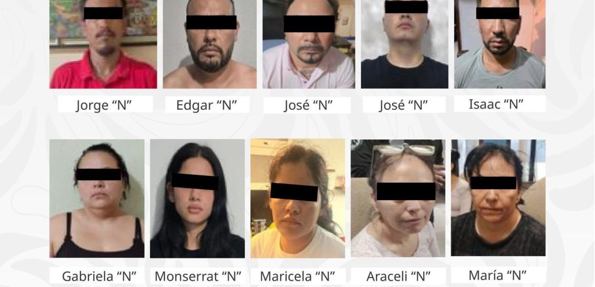 mrina 2 Detienen a “M4”, señalado como coordinador del CJNG en Nayarit y Tlaxcala; junto con nueve personas