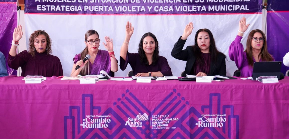 San Andrés Cholula fortalece acciones para garantizar la igualdad sustantiva y una vida libre de violencia para las mujeres