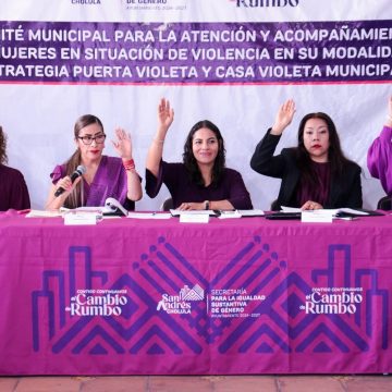 San Andrés Cholula fortalece acciones para garantizar la igualdad sustantiva y una vida libre de violencia para las mujeres