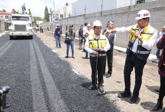 Gobierno de Puebla acelera reconstrucción de vialidades en Romero Vargas