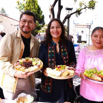 San Andrés Cholula celebra 25 años de tradición de la Feria del Queso