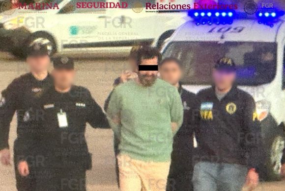 Fernando Farías Laguna es trasladado de Argentina a México