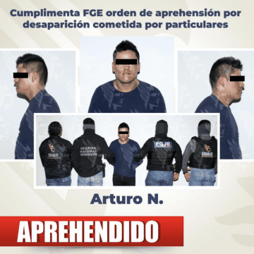 Engañó a su amigo y lo desapareció: Cae Arturo “N”, alias “Gallero”, en Puebla