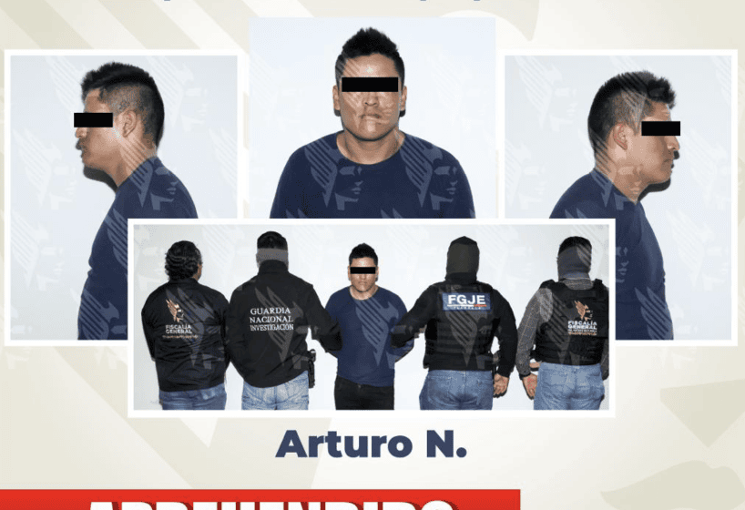 Engañó a su amigo y lo desapareció: Cae Arturo “N”, alias “Gallero”, en Puebla