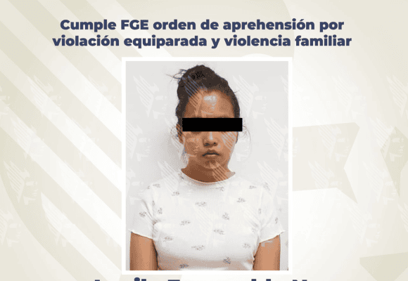Detienen en Puebla a mujer de 24 años por presunta violación equiparada y violencia familiar contra su hija