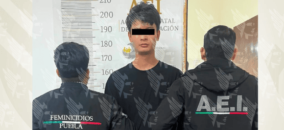Detienen a Yeudiel N., probable responsable del feminicidio de Karla Valeria en Puebla