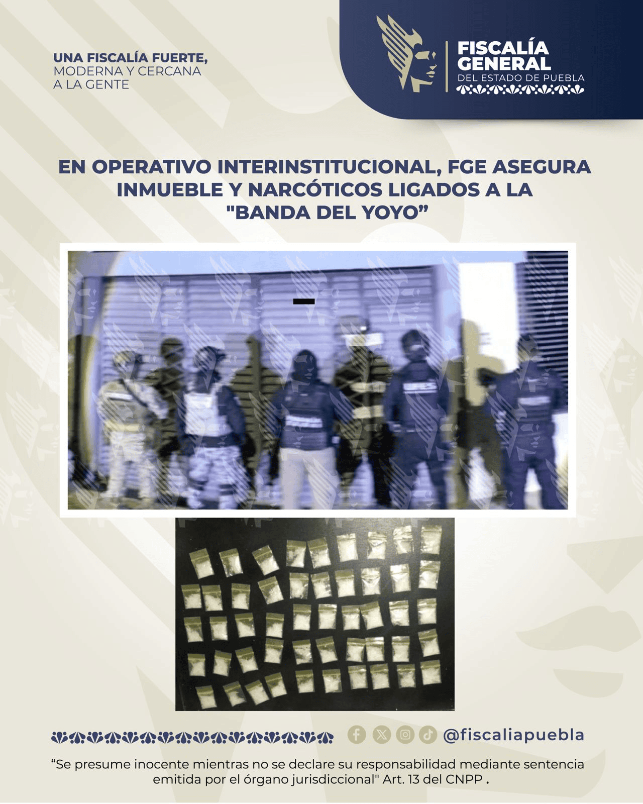 FGE Puebla catea inmueble de la "Banda del Yoyo" en Santa Lucía y asegura drogas 1 444 1