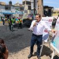 Avanza rehabilitacion de la Avenida 105 Poniente en Puebla: Alejandro Armenta supervisa obra