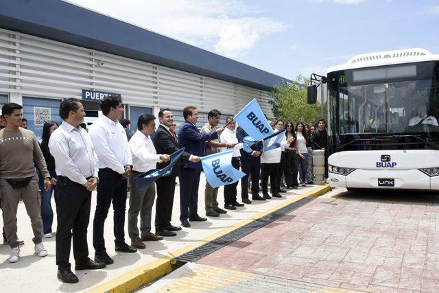 BUAP fortalece el STU con 31 nuevas unidades para estudiantes y trabajadores de CU2