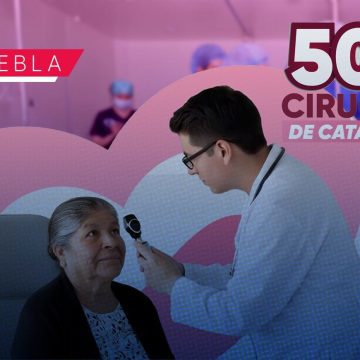 Anuncian 500 cirugías gratuitas de cataratas para septiembre