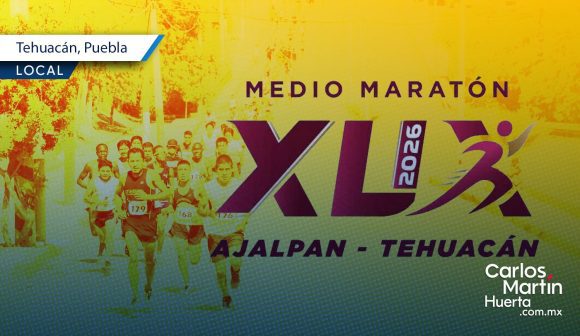 Anuncian el Medio Maratón Ajalpan-Tehuacán 2026 con tres distancias