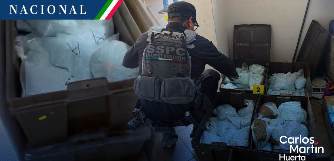 Aseguran 120 kilos de fentanilo vinculados a “Los Rusos” en Mexicali