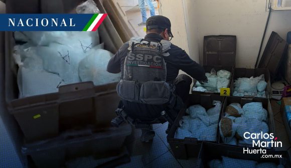 Aseguran 120 kilos de fentanilo vinculados a “Los Rusos” en Mexicali