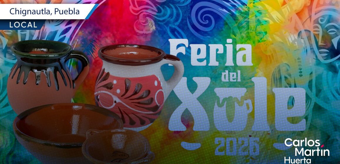 Chignautla se prepara para la Feria del Xole 2026